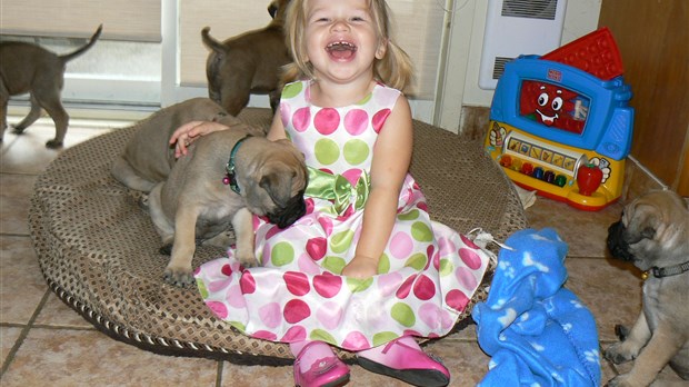 Emma Rose Jodoin, 2 ans, Chambly